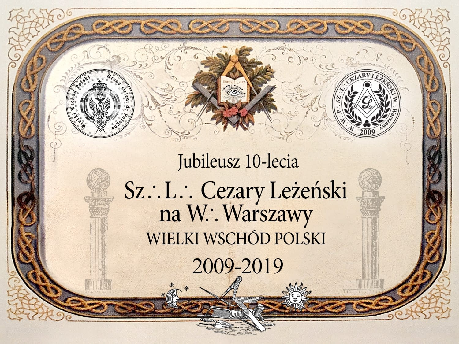 10 lat Loży Cezary Leżeński
