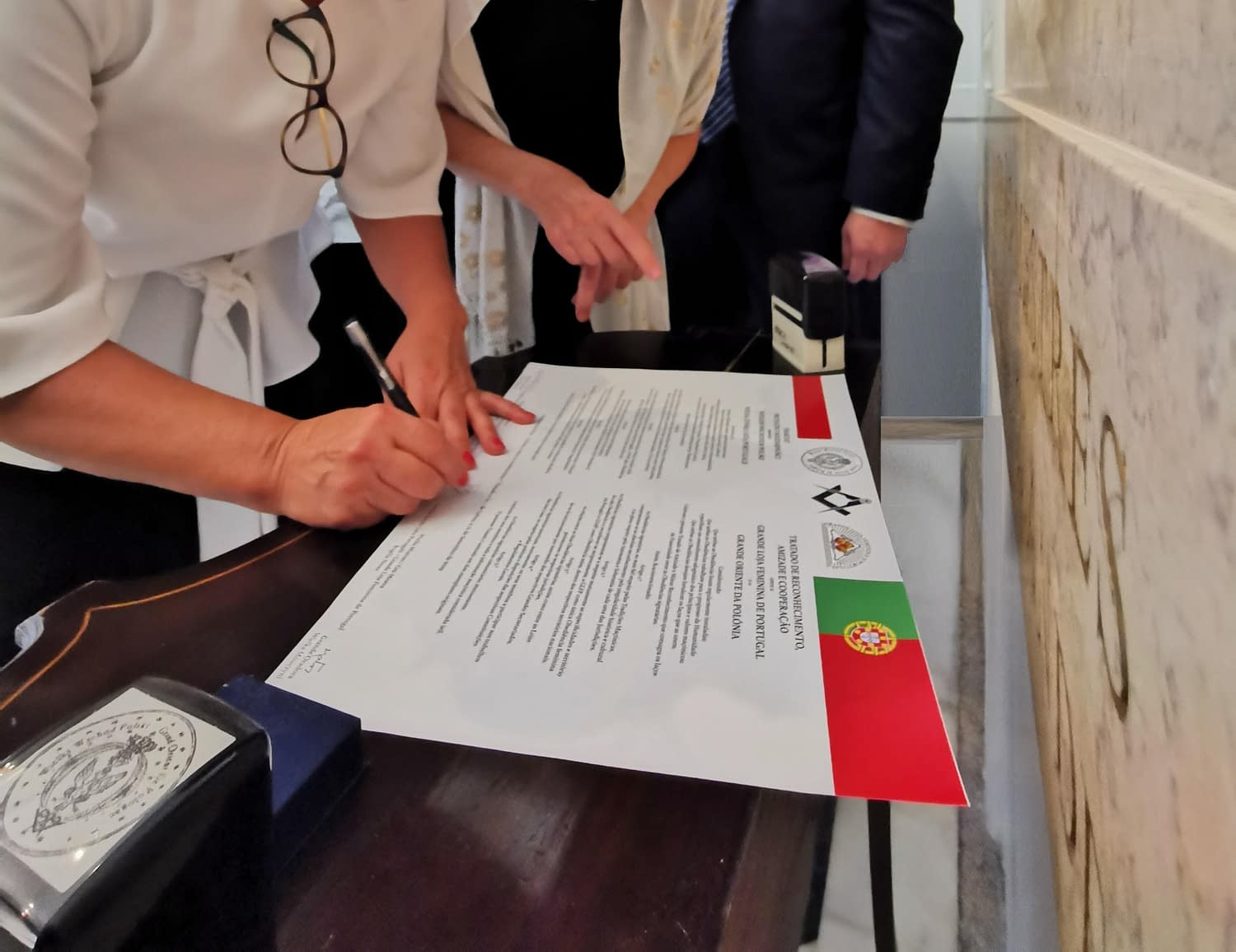 Wielka Żeńska Loża Portugalii - Traktat